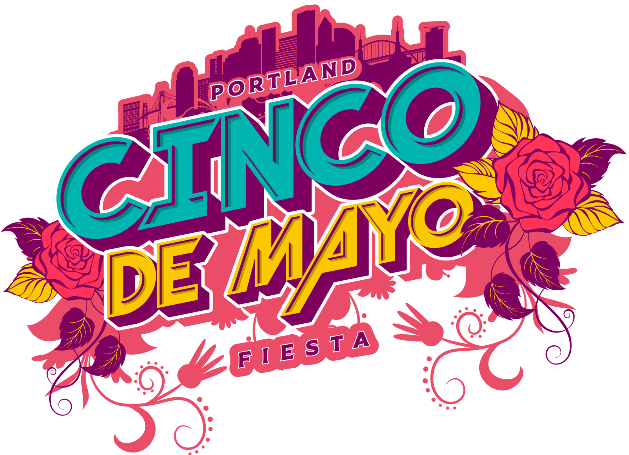 37th Annual Portland Cinco de Mayo Fiesta – Portland, OR | May 2-5, 2024 Logo