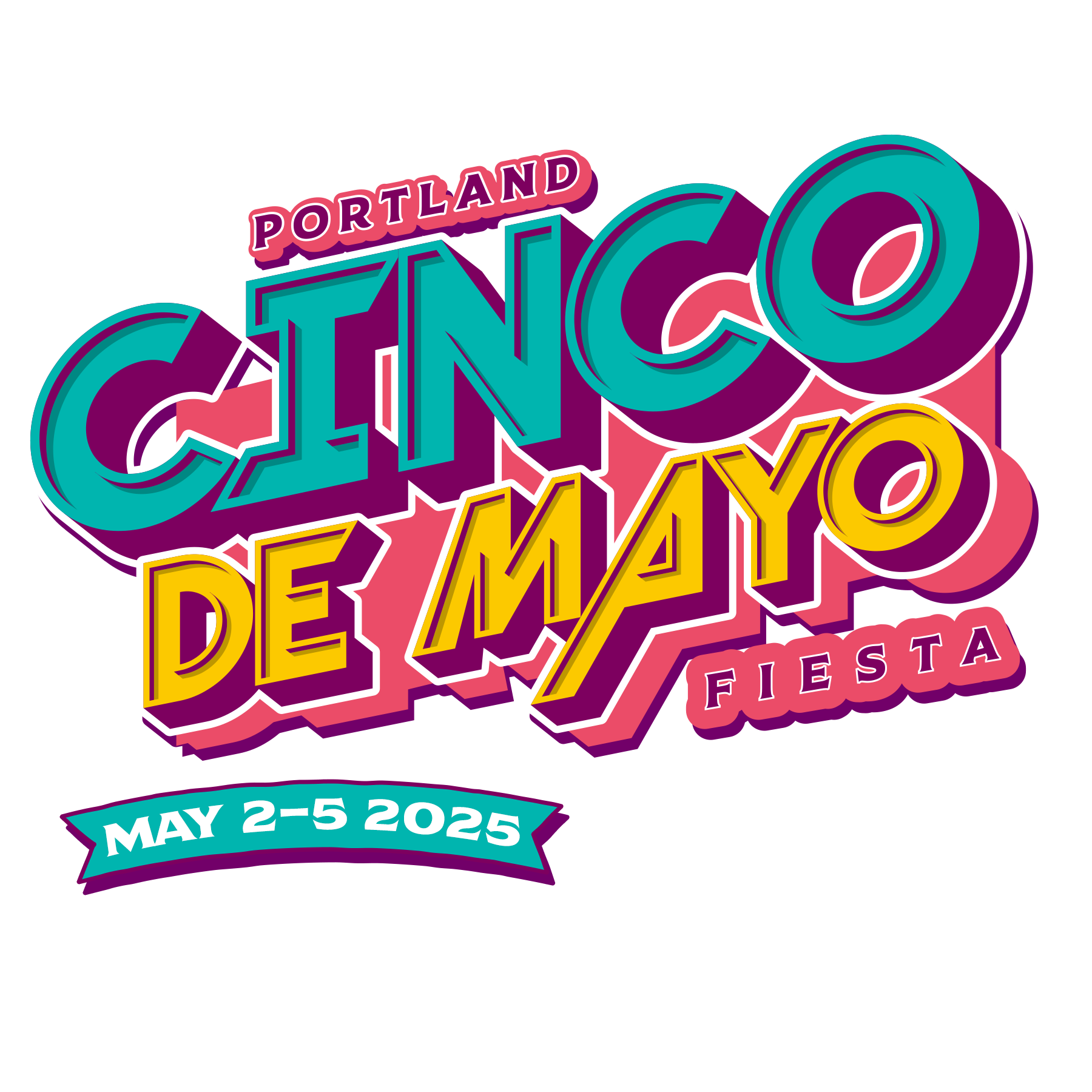 Portland Cinco de Mayo Fiesta Presented by Toyota – Portland, OR | May 2-5, 2025 Logo